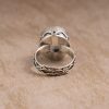 White Crystal 925 Sterling Silver Ring – Clarity & Light