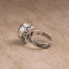 White Crystal 925 Sterling Silver Ring – Clarity & Light