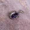 Royal Amethyst Silver Filigree Pendant – Clarity & Calm