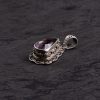 Amethyst Teardrop Filigree Silver Pendant – Clarity & Calm