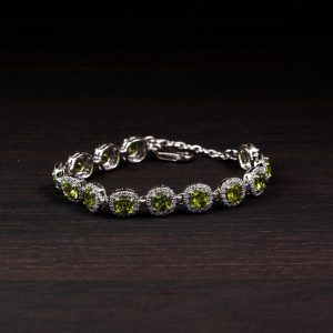 Peridot 925 Silver Bracelet – Vitality & Renewal