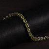 Peridot 925 Silver Tennis Bracelet — Prosperity & Vitality