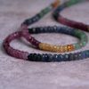 Emerald, Ruby & Sapphire Gemstone Necklace – Balance & Radiance
