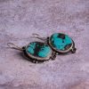 Turquoise Sterling Silver Drop Earrings – Protection & Harmony
