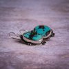 Turquoise Sterling Silver Drop Earrings – Protection & Harmony