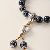 Pearlescent Ceramic Prosperity Bracelet – Wealth & Protection