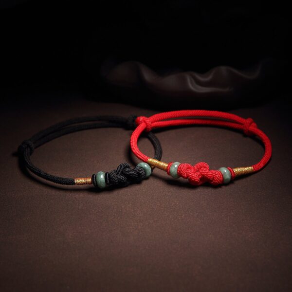 Infinity Knot Bracelet - Endless Good Fortune - Buddha & Karma