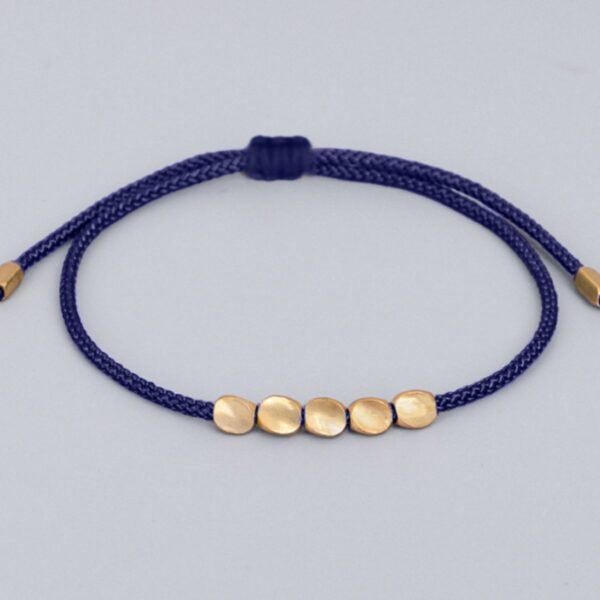 FREE Five Lucky Beads Copper Healing Bracelet - Buddha & Karma