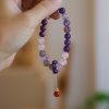 Future Prosperity Nine Purple Star Bracelet