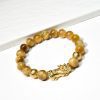 Gold Tiger Eye Pixiu Bracelet