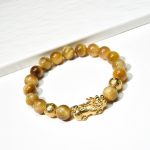 Gold Tiger Eye Pixiu Bracelet
