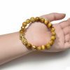 Gold Tiger Eye Pixiu Bracelet