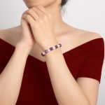 Gratitude Bracelet – Amethyst, Rose Quartz