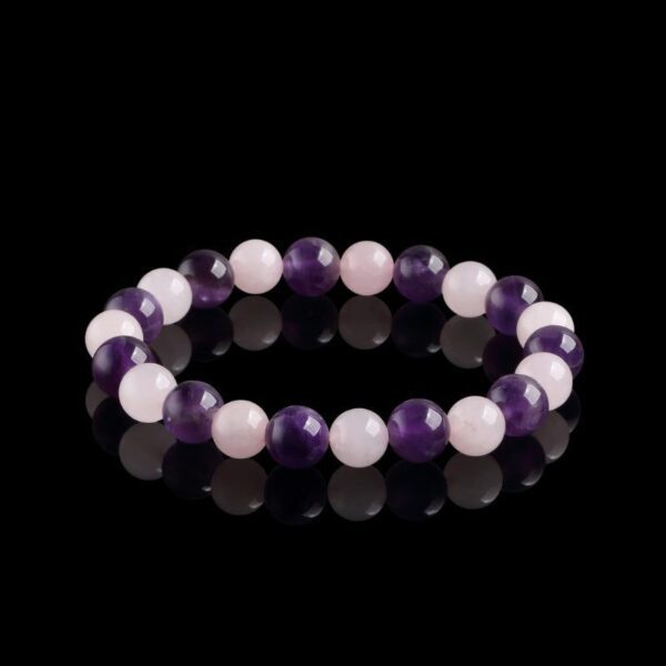 GratitudeBracelet-7 Gratitude Bracelet – Amethyst, Rose Quartz