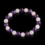 Gratitude Bracelet – Amethyst, Rose Quartz
