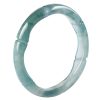 Green Jade Wealth Ring - Buddha & Karma