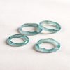 Green Jade Wealth Ring - Buddha & Karma