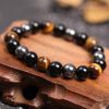 HematiteBlackObsidianTiger_sEyeTripleProtectionBracelet-14 FREE Triple Protection Bracelet - Buddha & Karma