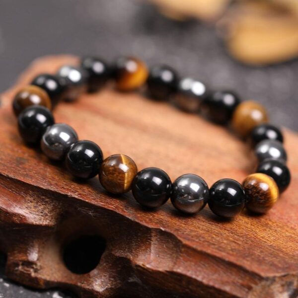 HematiteBlackObsidianTiger_sEyeTripleProtectionBracelet-14 FREE Triple Protection Bracelet - Buddha & Karma