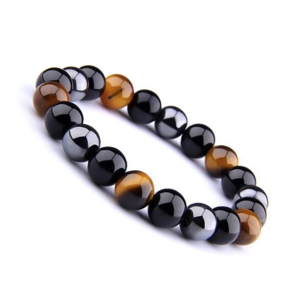 Hematite_Black_Obsidian_Tiger_s_Eye_Triple_Protection_Bracelet_-_09 FREE Triple Protection Bracelet - Buddha & Karma