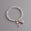 Light Green Jade Wu Lou Amulet Bracelet - Buddha & Karma