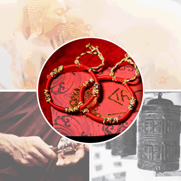Lucky Buddhist Monk Bracelet - Buddha & Karma