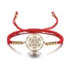 Metatron’s Cube Red String Bracelet | Buddha & Karma