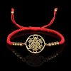 Metatron’s Cube Red String Bracelet | Buddha & Karma