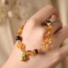 Golden Palace Bracelet – Citrine, Tiger’s Eye & Sunstone Harmony