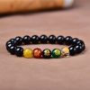 O1CN01Kdt9O41YZ1kpIykih__2219496573072-0-cib Five-Element Obsidian Bracelet – Protection & Prosperity Talisman