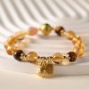 Golden Palace Bracelet – Citrine, Tiger’s Eye & Sunstone Harmony