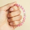 Pink Cat’s Eye Crystal Bracelet – Love, Luck & Romantic Energy