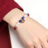 Cinnabar & Pearl Longevity Lock Bracelet – Blessing & Protection