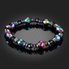 Rainbow Magnetic Hematite Wellness Bracelet - Buddha & Karma
