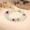RainbowFluoriteHealingBracelet1 Exclusive: Rainbow Fluorite Healing Bracelet - Buddha & Karma