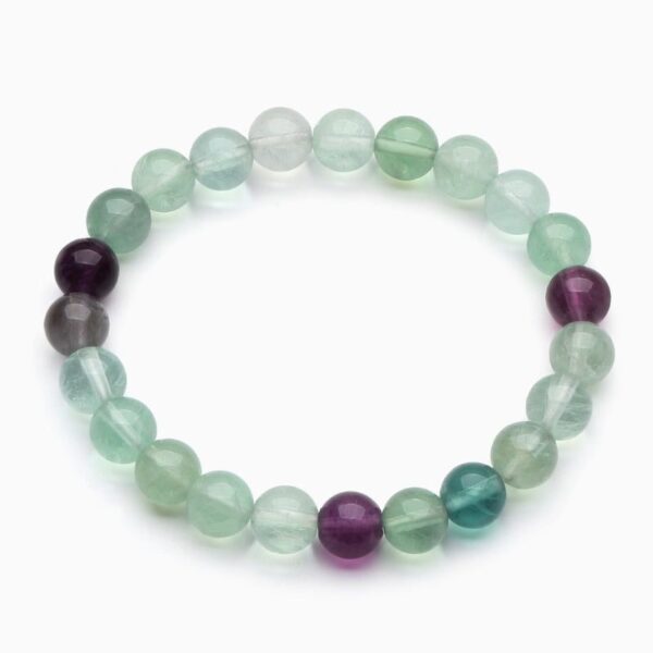 RainbowFluoriteHealingBracelet4 Exclusive: Rainbow Fluorite Healing Bracelet - Buddha & Karma