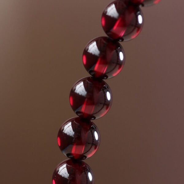 RedGarnetStoneBracelet-ReigniteYourLove4 Red Garnet Stone Bracelet - Reignite Your Passion & Love - Buddha & Karma
