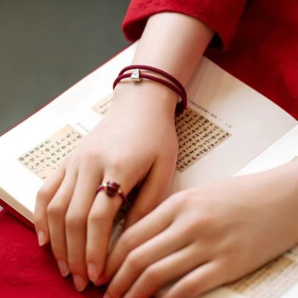RedStringFuLuckyBracelet6 Red String Fu Lucky Bracelet - Buddha & Karma
