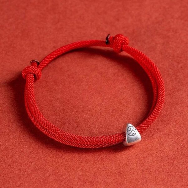 RedStringFuLuckyBracelet9 Red String Fu Lucky Bracelet - Buddha & Karma