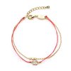 RedStringLuckyCloverBracelet4 Red String Lucky Clover Bracelet - Buddha & Karma