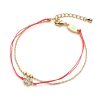 RedStringLuckyCloverBracelet5 Red String Lucky Clover Bracelet - Buddha & Karma