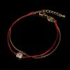 RedStringLuckyCloverBracelet8 Red String Lucky Clover Bracelet - Buddha & Karma