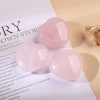 Rose Quartz Heart-Shaped Love Crystals - Love & Romance - Buddha & Karma
