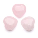 Rose Quartz Heart-Shaped Love Crystals - Love & Romance - Buddha & Karma
