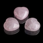 Rose Quartz Heart-Shaped Love Crystals - Love & Romance - Buddha & Karma