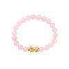 Exclusive: Rose Quartz Pixiu Love & Abundance Bracelet - Buddha & Karma