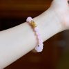 Exclusive: Rose Quartz Pixiu Love & Abundance Bracelet - Buddha & Karma