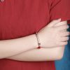 Tibetan Braided Knots Lucky Bracelet - Attract Good Things - Buddha & Karma