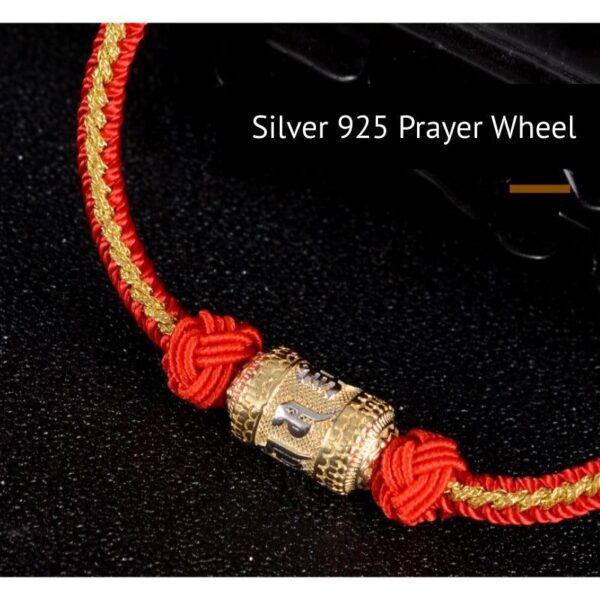 Tibetan Mantra Bracelet - Luck & Protection - Buddha & Karma