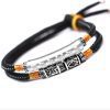 Tibetan Mantra Double Bracelet - For Luck & Protection - Buddha & Karma